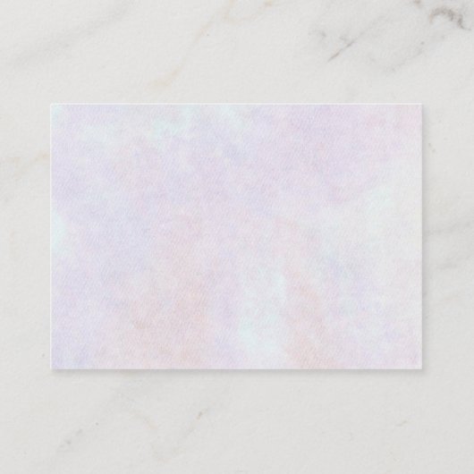 Rustieke Bloemen Trouwen Wishing Well Informatiekaartje (Achterkant)