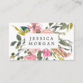Rustieke Bloemen Visitekaartjes (Voorkant)
