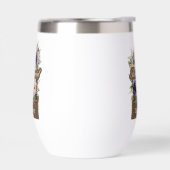 Rustieke Bloemen Waterverf bruidsmeisje bruiloft c (Links)