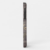 Rustieke Bloemen Zonnebloem Monogram Naam Case-Mate iPhone Case (Achterkant/links)