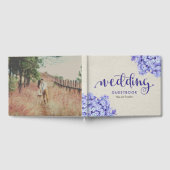  rustieke bloemenbruiloft met foto gastenboek (Volledig)