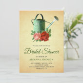  rustieke bloemenkant Vrijgezellenfeest Kaart (Staand voorkant)