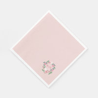 Rustieke Bloemenkrans met Monogram Classic