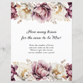 Rustieke bloemenovervloed hoeveel kussen spel