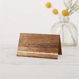 Rustieke Bloemenschuur Trouwplaats Kaart Plaatskaartje