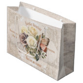 Rustieke bloementuin Jardin fleuriste Parisien Groot Cadeauzakje (Voorkant Gekanteld)