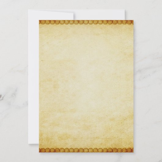  rustieke bloemenvogelkooi huwelijksuitnodiging kaart (Achterkant)