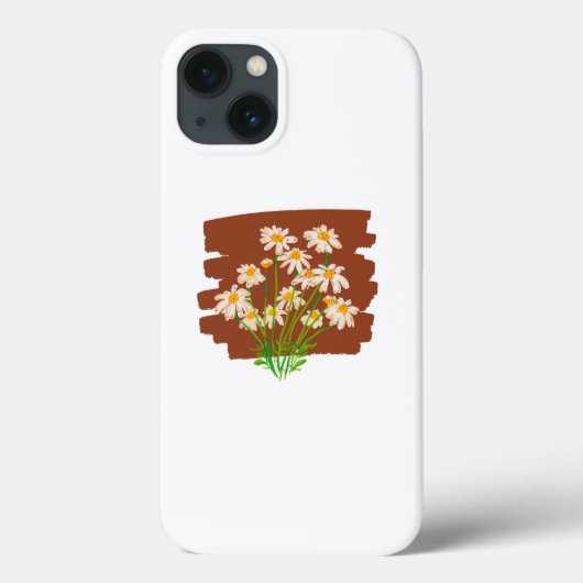 Rustieke bloemsimple ontwerp dat van de natuur hou Case-Mate iPhone case (Achterkant)