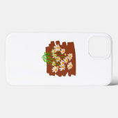 Rustieke bloemsimple ontwerp dat van de natuur hou Case-Mate iPhone case (Achterkant (horizontaal))