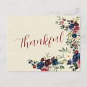 Rustieke bloemstukken Vakantie Algemene aangepaste Feestdagenkaart (Voorkant)