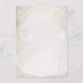 Rustieke Bloom herfst bruiloft informatie gast Informatiekaartje (Achterkant)