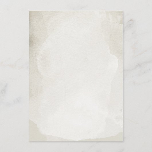 Rustieke Bloom herfst bruiloft informatie gast Informatiekaartje (Achterkant)