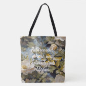 Rustieke Blooms Custom Retirement Gifts voor Haar Tote Bag (Voorkant)