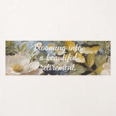 Rustieke Blooms Custom Retirement Gifts voor Haar Yogamat (Voorkant (horizontaal))