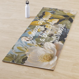 Rustieke Blooms Custom Retirement Gifts voor Haar Yogamat