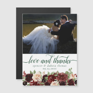 Rustieke Blooms | Terracotta foto dank u magneet