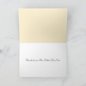 Rustieke Blue Rowboat Vaderdag Kaart (Binnen)