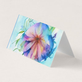 Rustieke Blumenwiese Bloemen Aangepaste Naam Gift Kaart