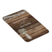 Rustieke boerderij baby's adem pot trouwfeest magneet (Rechterzijde)