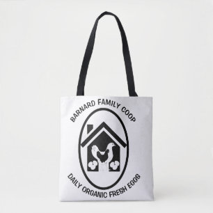 Rustieke Boerderij Biologische Verse Eieren Kip Gi Tote Bag