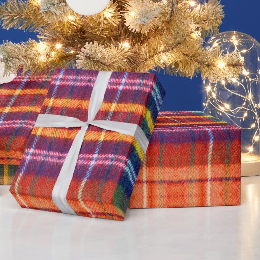 Rustieke boerderij Buffalo Plaid Gift Cadeaupapier (Feestdagen)