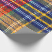 Rustieke boerderij Buffalo Plaid Gift Cadeaupapier (Hoek)