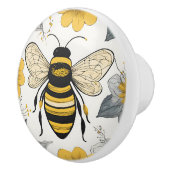 Rustieke Boerderij Bumble Bee Keramische Knop (Rechts)