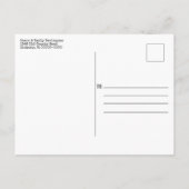 Rustieke boerderij Christmas Pine Christmas Briefk Uitnodiging Briefkaart (Achterkant)