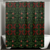 Rustieke boerderij Evergreen Ornament Badkamer Dec Douchegordijn