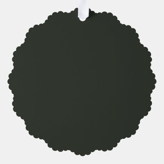 Rustieke boerderij geruite herten en groen ornament kaart (Achterkant)