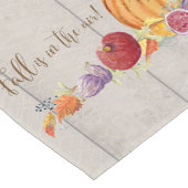 Rustieke boerderij Herfst Waterverf Pompoen Oogst Lange Tafelloper (Hoek)