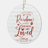 Rustieke boerderij kat of hond huisdier herinnerin keramisch ornament (Links)