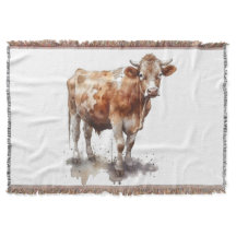 Rustieke boerderij Koe Portret