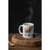 Rustieke boerderij Koe Portret Koffiemok