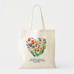 Rustieke boerderij krans handgeweven land charme tote bag