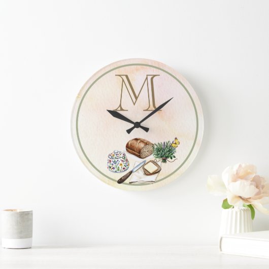 Rustieke Boerderij Kruiden & Brood Monogram famili Grote Klok (Huis)