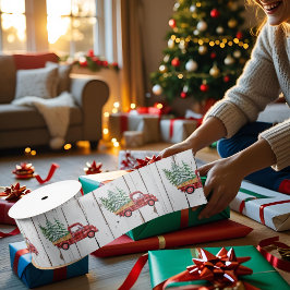 Rustieke boerderij noodlijdende hout rode vrachtwa satijnen lint