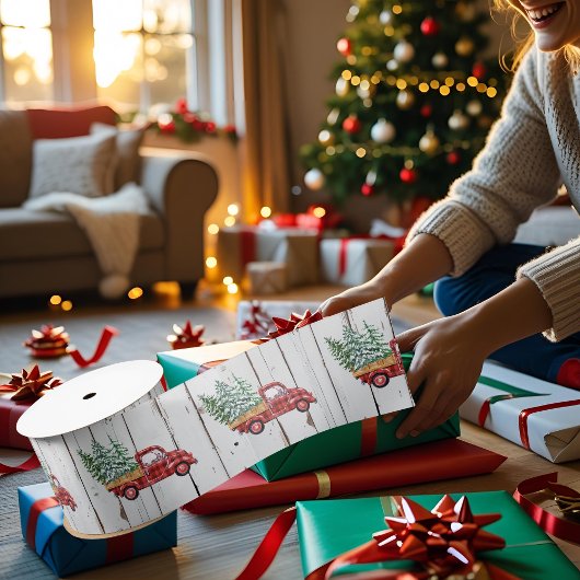 Rustieke boerderij noodlijdende hout rode vrachtwa satijnen lint