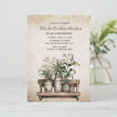 Rustieke  boerderij Planten 100th Birthday Kaart (Staand voorkant)