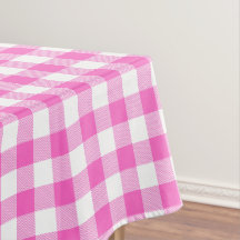 Rustieke boerderij roze en wit Gingham Plaid