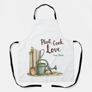 Rustieke boerderij Schort met Garden Tools Design
