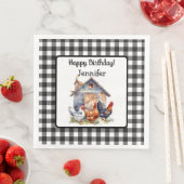  rustieke boerderij stijl Verjaardag Servet (Insitu)