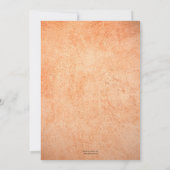 Rustieke boerderij Thanksgiving Dinner Party Kaart (Achterkant)