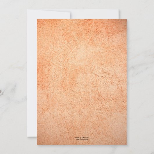 Rustieke boerderij Thanksgiving Dinner Party Kaart (Achterkant)