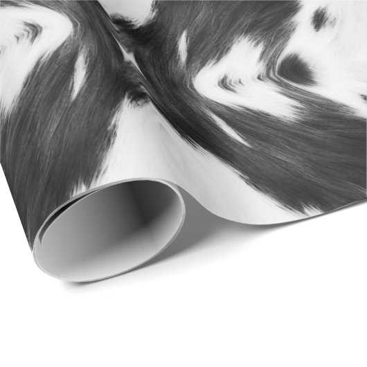 Rustieke Boerderij Western Country Cowboy Koe Prin Cadeaupapier (Rol Hoek)