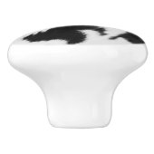 Rustieke Boerderij Western Country Cowboy Koe Prin Keramische Knop (Zijkant)