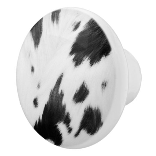 Rustieke Boerderij Western Country Cowboy Koe Prin Keramische Knop (Rechts)