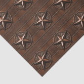 Rustieke Boerderij Western Country Star Decoupage Tissuepapier (Detail)