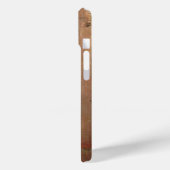 Rustieke boerderij western land bruin schuurhout Case-Mate iPhone case (Achterkant / Links)