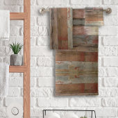 Rustieke boerderij western land schuur hout bad handdoek